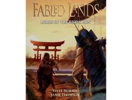 Livro Lords of the Rising Sun Large format edition Fabled Lands de Dave Morris Jamie Thomson (Inglês)