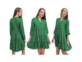 Vestido Unissexo MT CLOTHES Talla Verde (Casal)