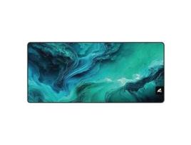 Mouse Pad para Jogos Azul/Verde Material: Stoff Naturgummi Skiller Sgp30 Xxl D4