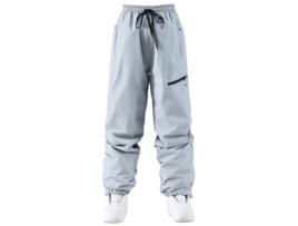 Calças de Mulher GC-AOKEAO Nylon Cinzento (L)