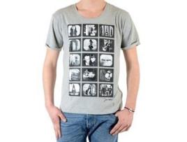 T-Shirt de Homem JOE RETRO Timi Cinzento (M)
