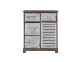 Cômoda REBECCA MOBILI Halesia Branco 70X60X30 Cm