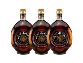 Conhaque Vecchia Romagna 1 L (Caixa de 3 unidades)