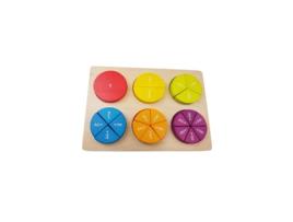 Jogo Educativo ANDREU TOYS Fraction Learning Puzzle