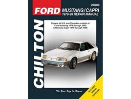 Livro Ford Mustang 7993 Mercury Capri 7986 de Chilton (Inglês)