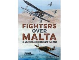 Livro Fighters Over Malta de Brian Cull e Frederick Galea (Inglês - Capa Dura)