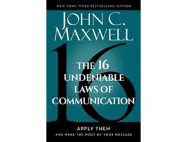 Livro 16 Undeniable Laws of Communication de John C Maxwell (Inglês - Capa Dura)