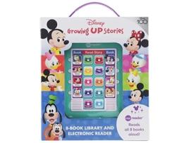 Livro Disney Growing Up Stories Me Reader 8Book Library and Electronic Reader Sound Book Set de Pi Kids (Inglês - Capa Dura)