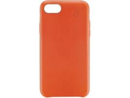 Capa para iPhone 6/8/7 BEETLECASE Pele Laranja .