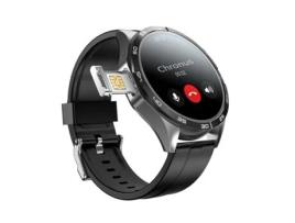 NISSGU Smartwatch Q83 Gps Wifi/4G Plug-In Cartão Chamada Preto