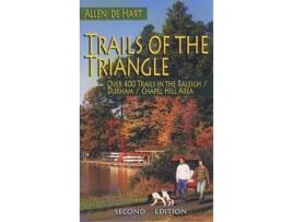 Livro trails of the triangle de allen de hart (inglês)