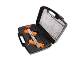 Caixa de Ferramentas Modelo de Perfuração para Fechadura e Percussor Drillfix LOCINOX