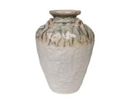 Vaso ROMIMEX Bege Porcelana 42 x 53 x 42 cm
