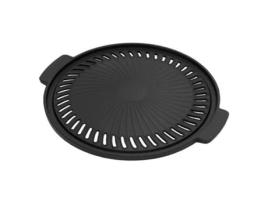 Placa para Grelhar em Ferro Fundido com Duas Pegas Ø 32 Cm BBQ#BOSS