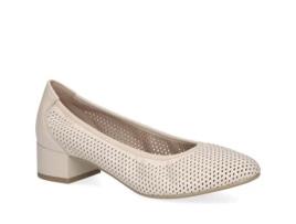 Sapatos de Mulher CAPRICE Pele Bege (38.5)