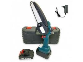 Mini Motosserra Elétrica Dupla Bateria 24V 2Ah 6 Art. 7321 TRADE SHOP TRAESIO