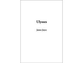 Livro Ulysses de James Joyce (Inglês)