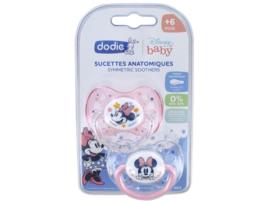 Chucha Anatômica de Silicone Disney Baby 2 6 Meses e Modelo: Minnie DODIE