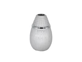 Vaso ROMIMEX Prateado Cerâmica 14 x 21 x 14 cm