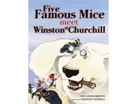 Livro Five Famous Mice Meet Winston of Churchill de Jean Davies Okimoto (Inglês)