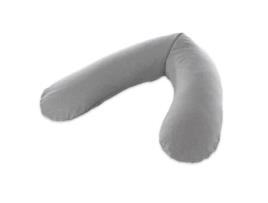 Almofada de Amamentação THERALINE Original com Capa de Bambu - Melange Mid Grey