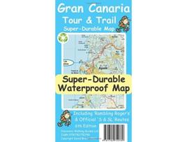 Livro Gran Canaria Tour and Trail Map de David Brawn (Inglês)