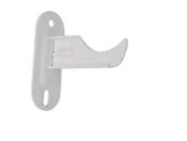 Cortina de Suporte de Radiador em Ferro Fundido Tipo 135Mm Epóxi Branco PLOMBELEC