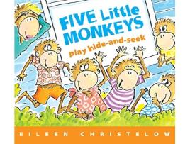 Livro Five Little Monkeys Play Hide and Seek de Eileen Christelow (Inglês - Capa Dura)