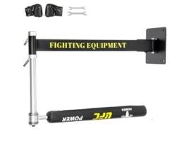 Barra Giratória Do Saco de Pancadas na Parede Preta VEVOR