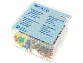 Caixa de Mistura de Peças para Pequenos Escritórios WESTCOTT 390 Peças