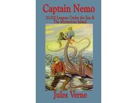 Livro Captain Nemo 20000 Leagues Under the Sea and the Mysterious Island de Jules Verne (Inglês)