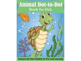 Livro Animal DottoDot Book for Kids Connect the Dots Puzzles for Fun and Learning de Blue Wave Press (Inglês)