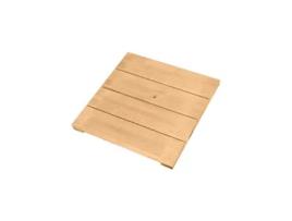 Deck de madeira de pinho Telha de madeira para exterior e duche Proteção em autoclave Nivel 3 Alta Qualidade 1 Unidad 100X100Cm / 32Mm