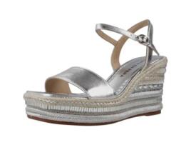 Sapatos de Mulher ALMA EN PENA Tecido Prateado (37)