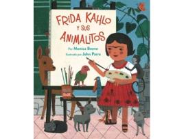 Livro Frida Kahlo y sus Animalitos Spanish Edition de Monica Brown (Espanhol)