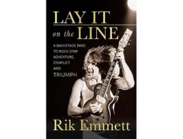 Livro Lay It On The Line de Rik Emmett (Inglês)