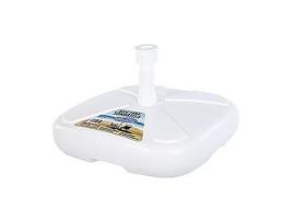 Base Para Guarda-Chuva De Plástico Preenchível Branco 45X45X25Cm MELIDACOSTA
