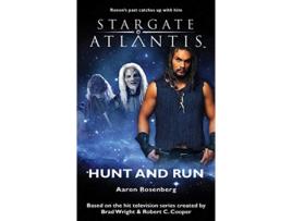 Livro Stargate Atlantis Hunt and Run SGA13 de Aaron Rosenberg (Inglês)