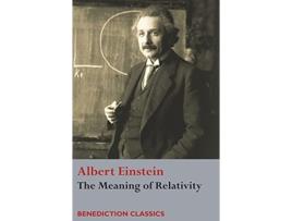 Livro The Meaning of Relativity de Albert Einstein (Inglês)