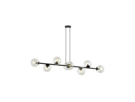 Candeeiro Suspenso Rossi Aço Preto 130X100X30 Cm EPIKASA