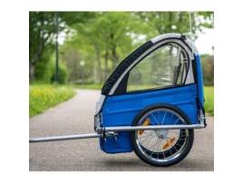 Reboque de 2 Rodas com Cubo para Crianças OPTIMIZ L60Xl40Xh56