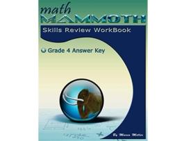 Livro Math Mammoth Grade 4 Skills Review Workbook Answer Key de Maria Miller (Inglês)