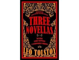 Livro Three Novellas de Leo Tolstoy (Inglês)