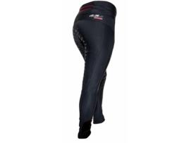 Leggings de Mulher para Equitação KARLSLUND Full Grip Galdur Preto (48)