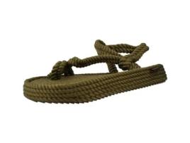 Sapatos de Mulher BOHONOMAD Bo Tecido Verde (39)