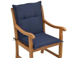 Loft Nl Cadeira Baixa 100X50X6Cm Azul Escuro BEAUTISSU
