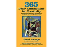 Livro 365 Daily Affirmations for Creativity de Janet Luongo (Inglês)