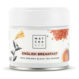 Complemento Alimentar Matcha & Co English Breakfast Balck Tea Powder - 70 g