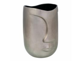 Figura Decorativa ALEXANDRA HOUSE LIVING Verniz Cerâmico Face 23 x 33 x 23 cm