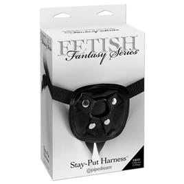 ARNÊS FETISH FANTASY SERIES STAY-PUT COR PRETO